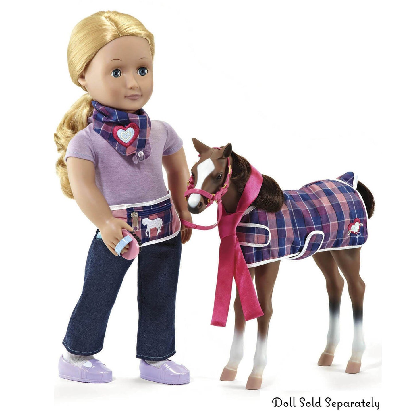 Our Generation Quarter Horse Foal Accessory Set for 18\" Dolls Merch